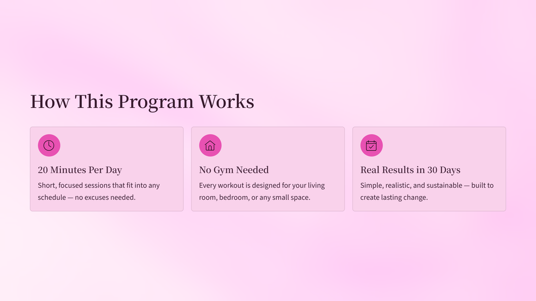 30-Day Fat Burn Reset for Women – Premium At-Home Body Toning System