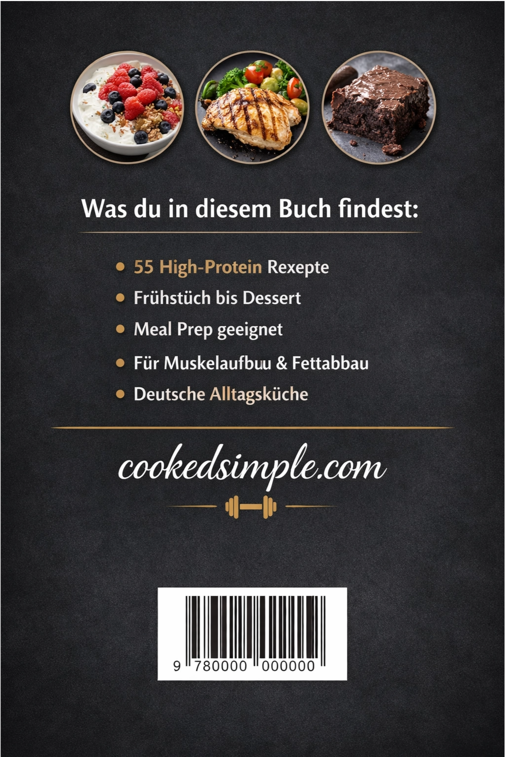 [1+1 GRATIS] High-Protein Küche: 55 Rezepte + Bonus Meal Plan