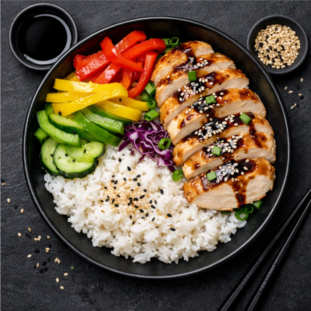 [1+1 GRATIS] High-Protein Küche: 55 Rezepte + Bonus Meal Plan