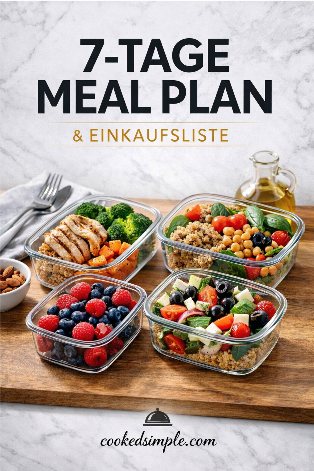 [1+1 GRATIS] High-Protein Küche: 55 Rezepte + Bonus Meal Plan
